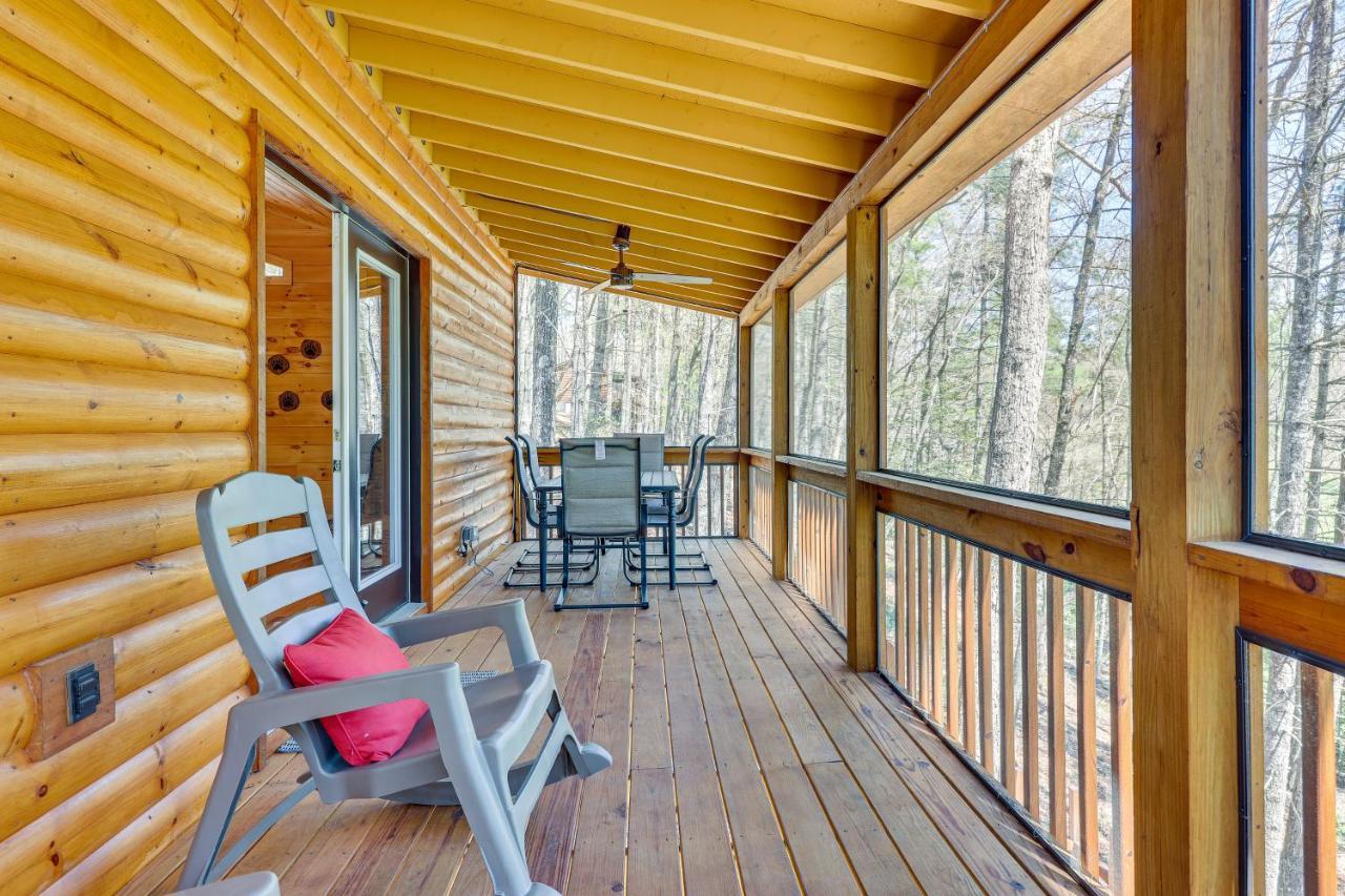 Stunning Murphy Cabin - 5 Mi To Cherokee Lake! Villa Exterior photo